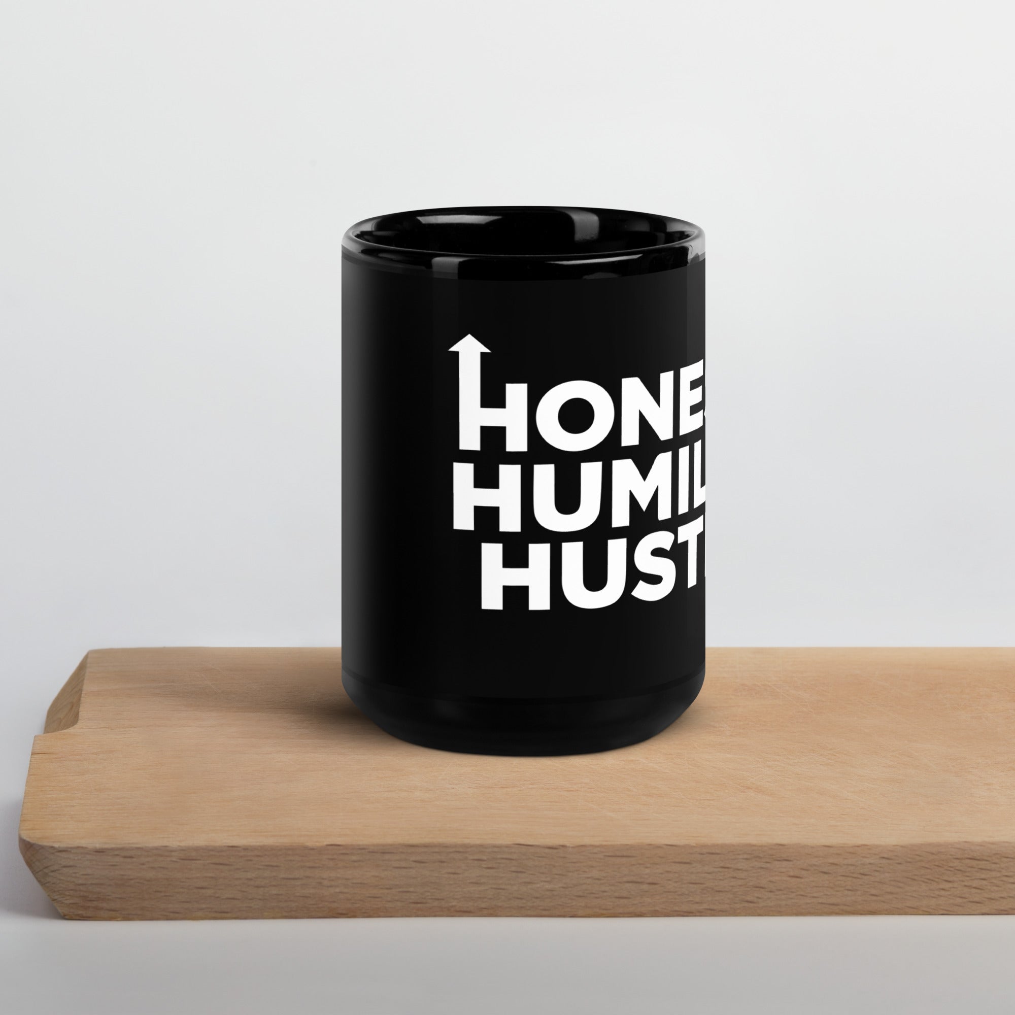 Black Glossy Mug