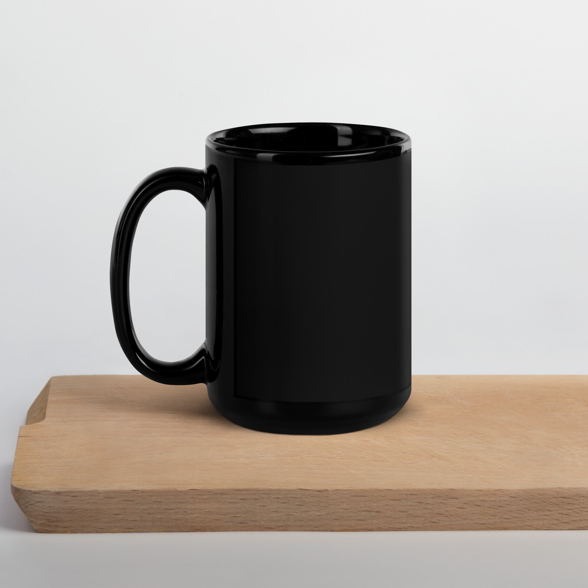 Black Glossy Mug