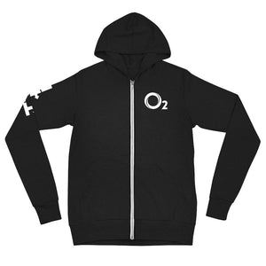 Unisex zip hoodie